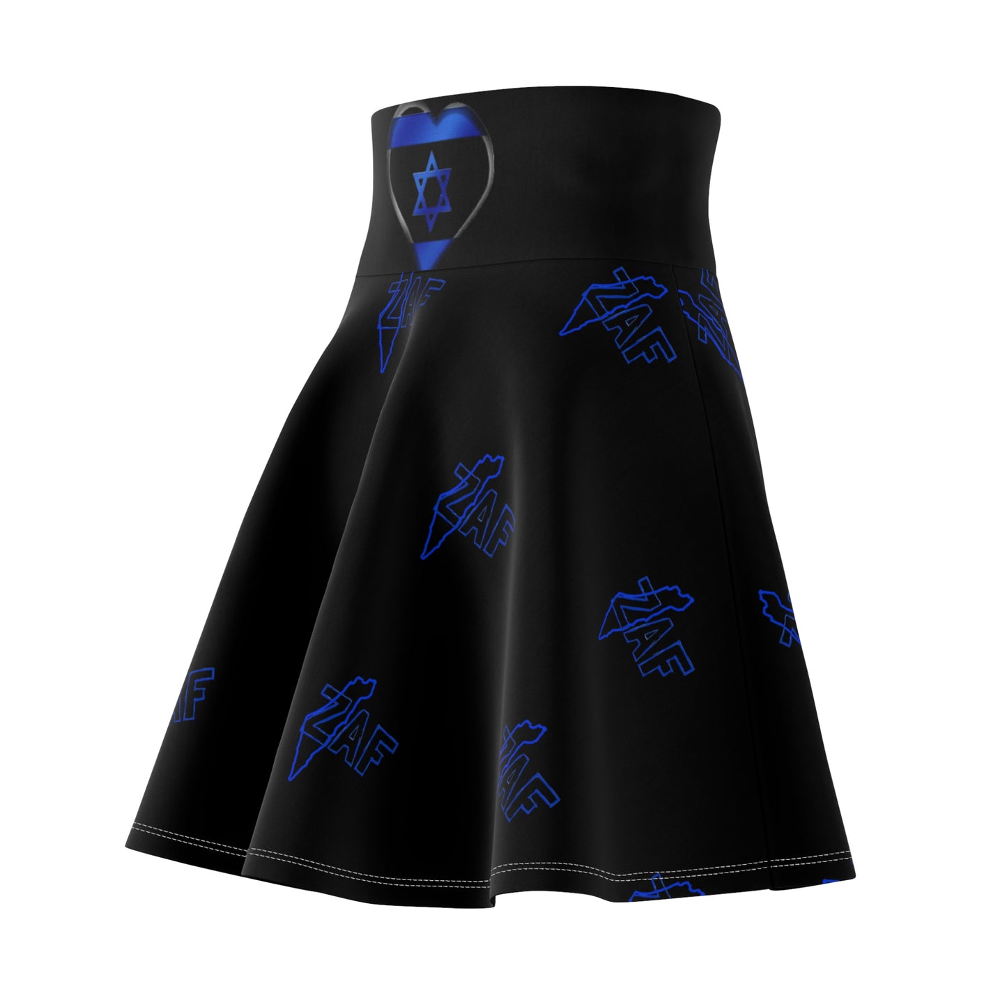 Women's Skirt ZAF Skater Skirt (AOP) by Zionist AF