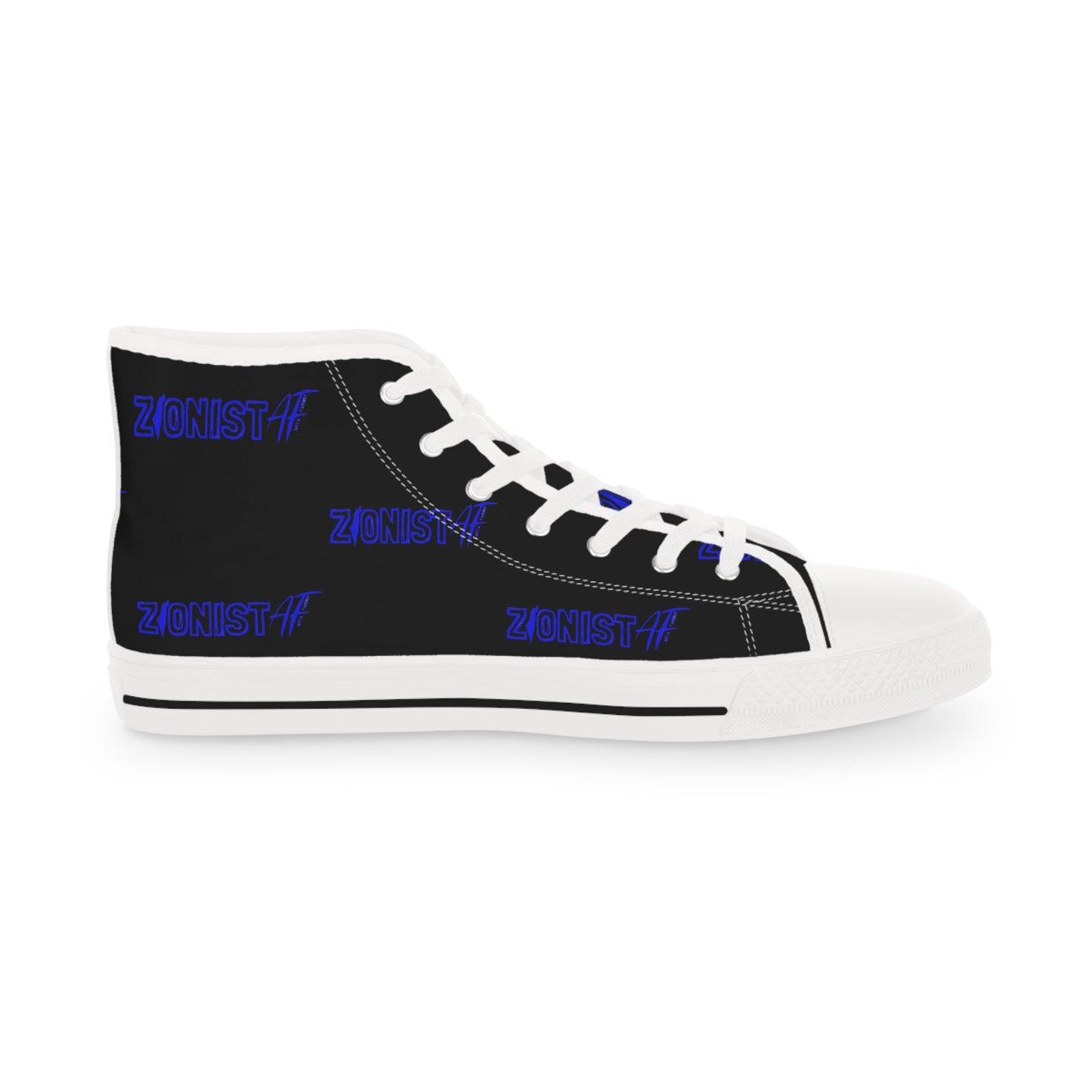 SHOES Men's High Top Zionist AF Sneakers in black