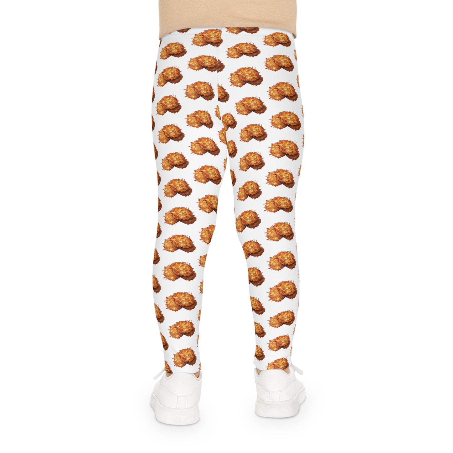 Kids Zionist AF Lots Of Latkas Leggings Unique Fashion for Playdates, Birthday Gifts for Girls, Stylish Active Wear, Comfortable Leggings