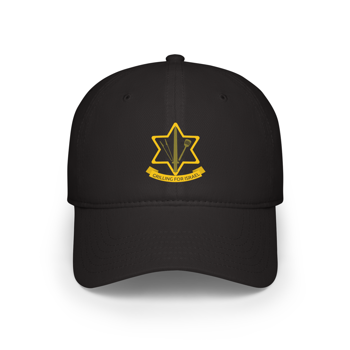 Grilling For Israel Baseball Cap by Zionist AF