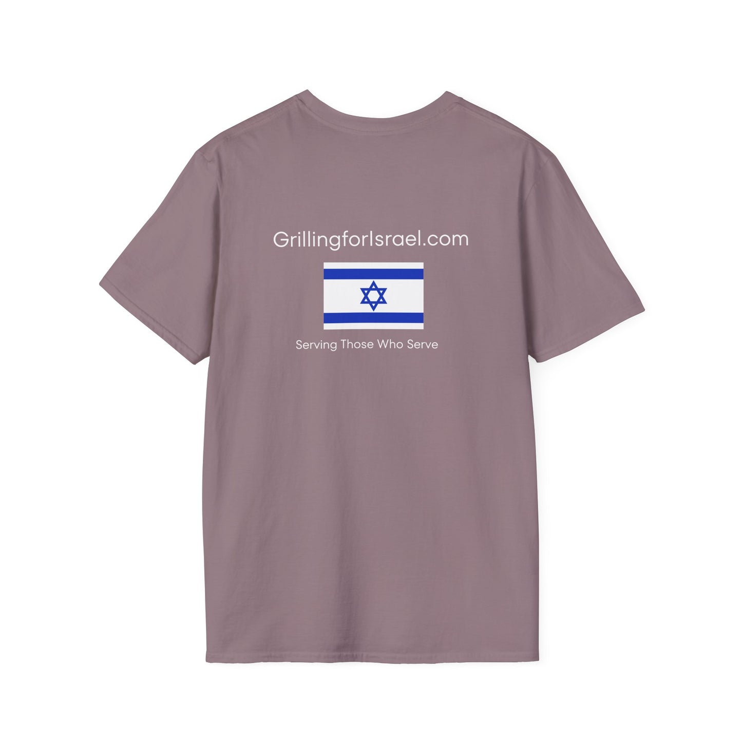 Grilling For Israel Softstyle T-Shirt by Zionist AF