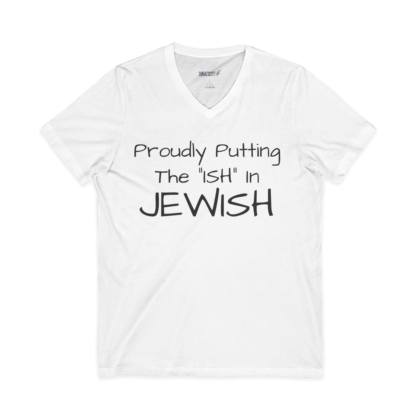 Zionist AF Jew ISH V-Neck Tee