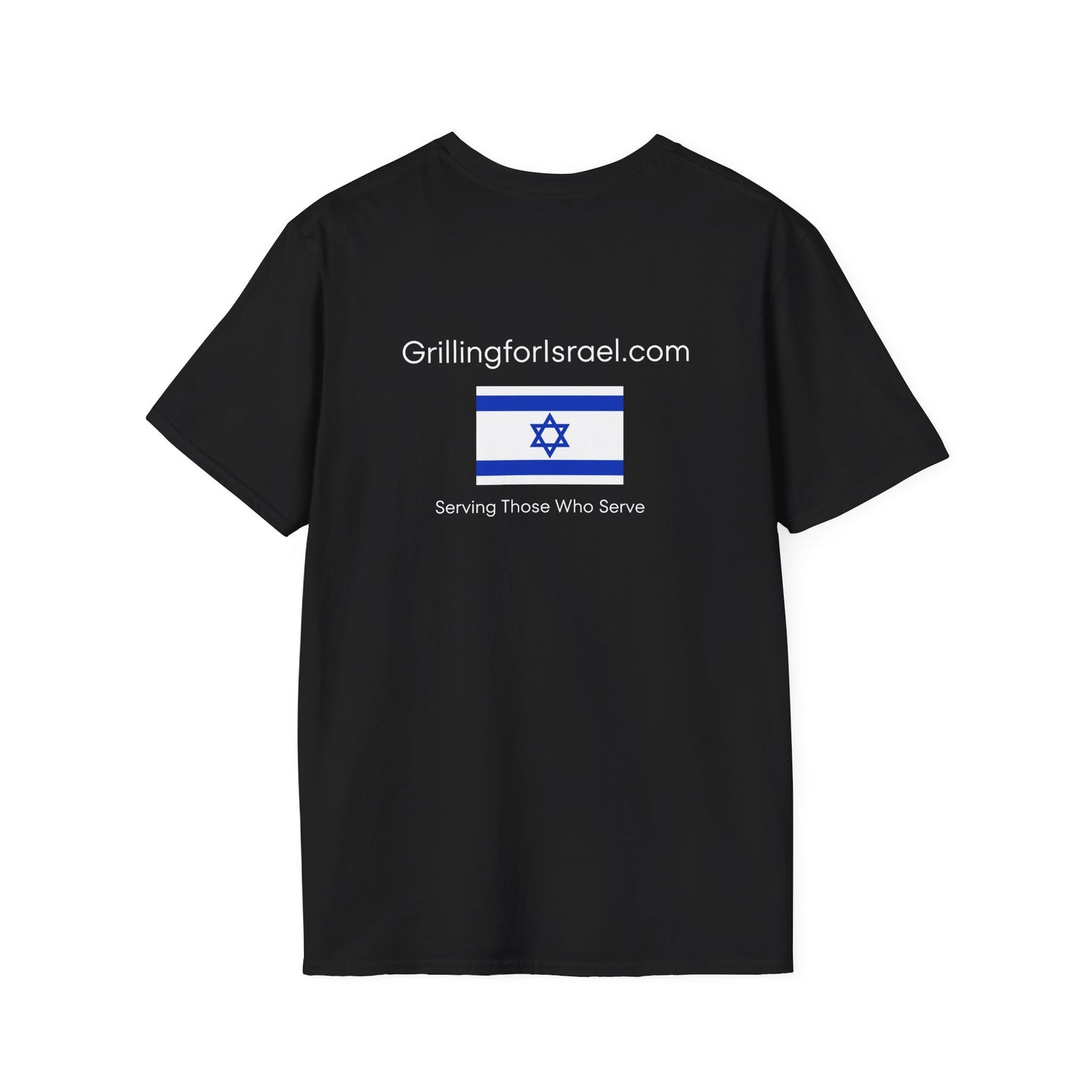 Grilling For Israel Softstyle T-Shirt by Zionist AF