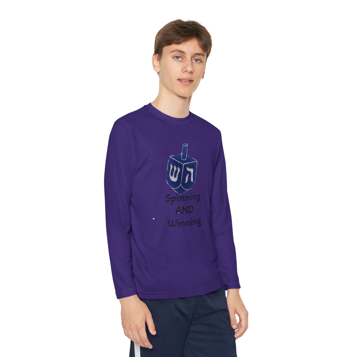 Youth Zionist AF Long Sleeve Competitor Tee