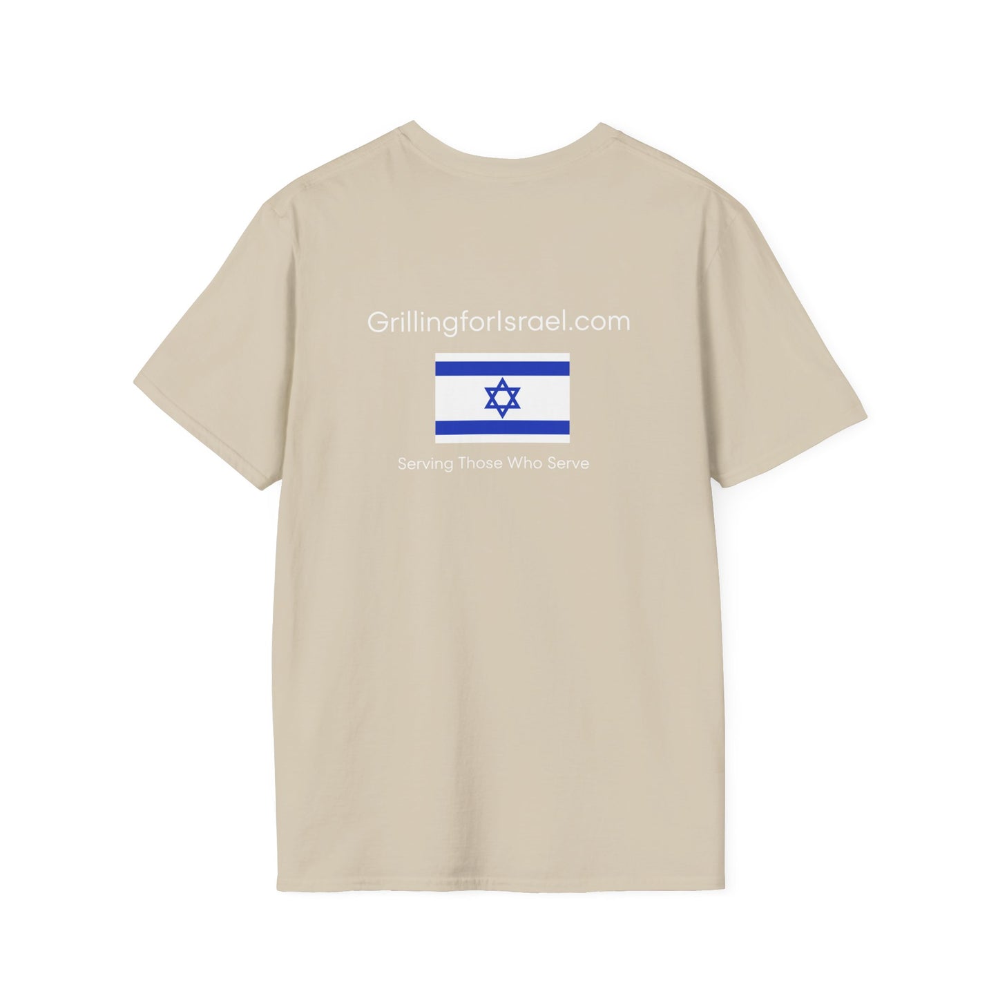 Grilling For Israel Softstyle T-Shirt by Zionist AF