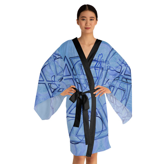 Women's Zionist AF  Kimono Robe