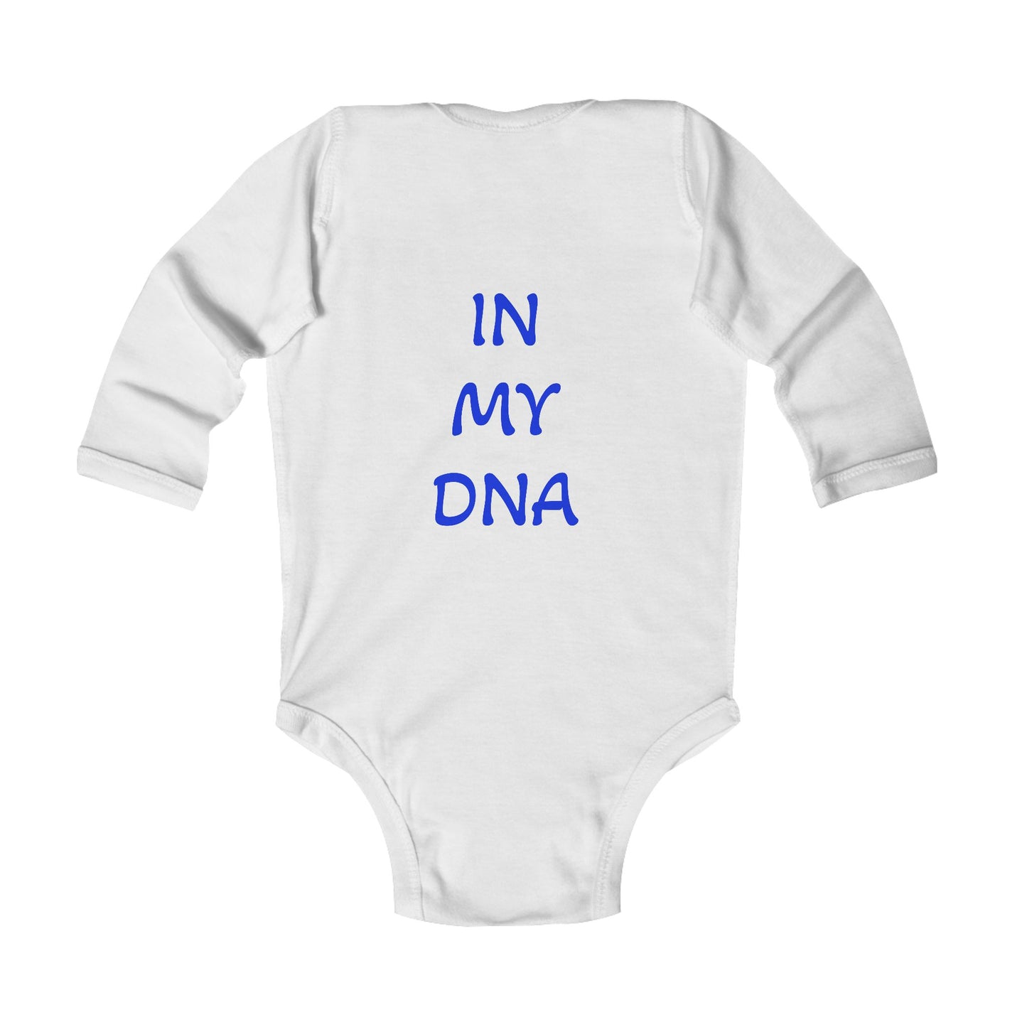 KIDS/INFANT Zionist AF "It's in my DNA/Fingerprint" Infant Long Sleeve Bodysuit
