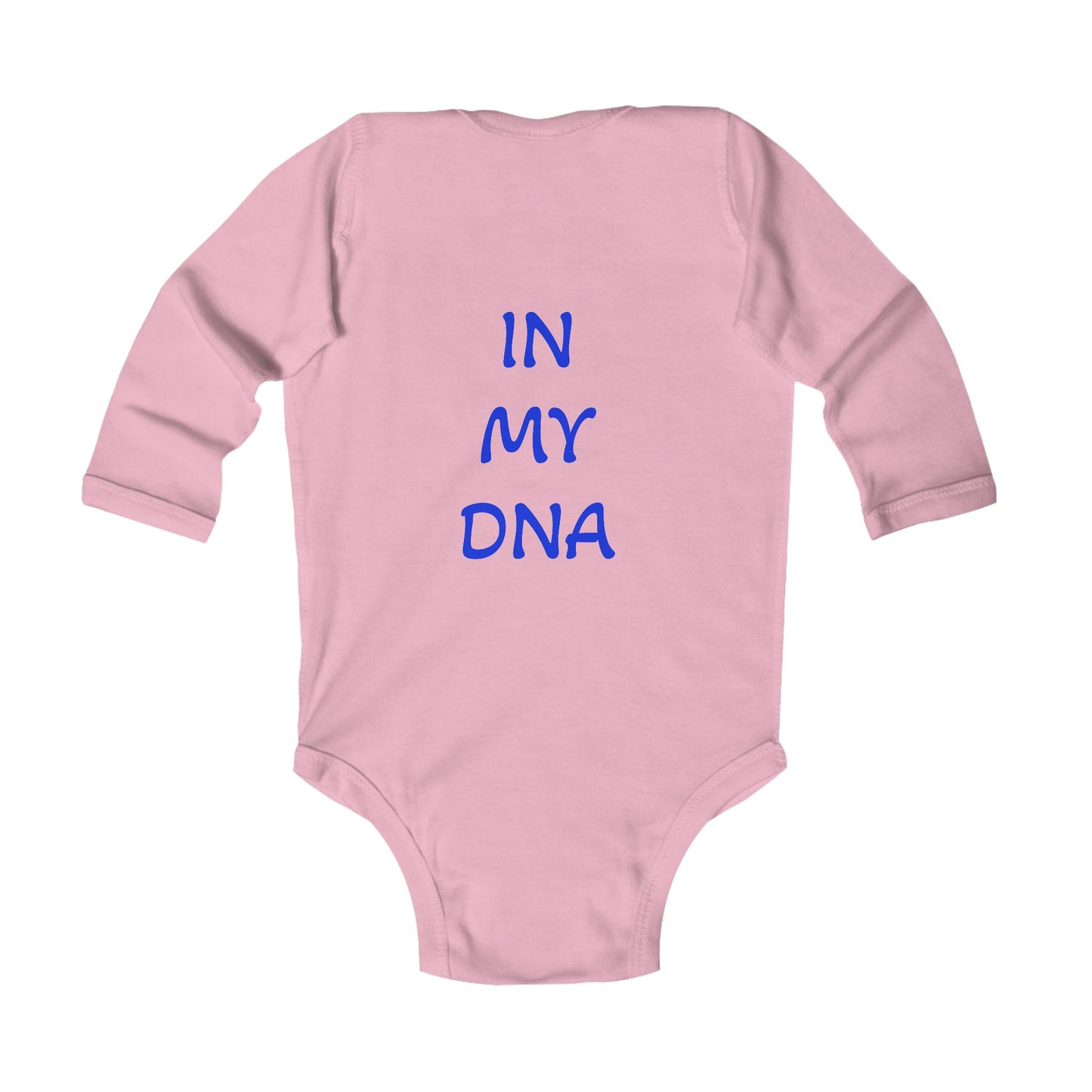 KIDS/INFANT Zionist AF "It's in my DNA/Fingerprint" Infant Long Sleeve Bodysuit