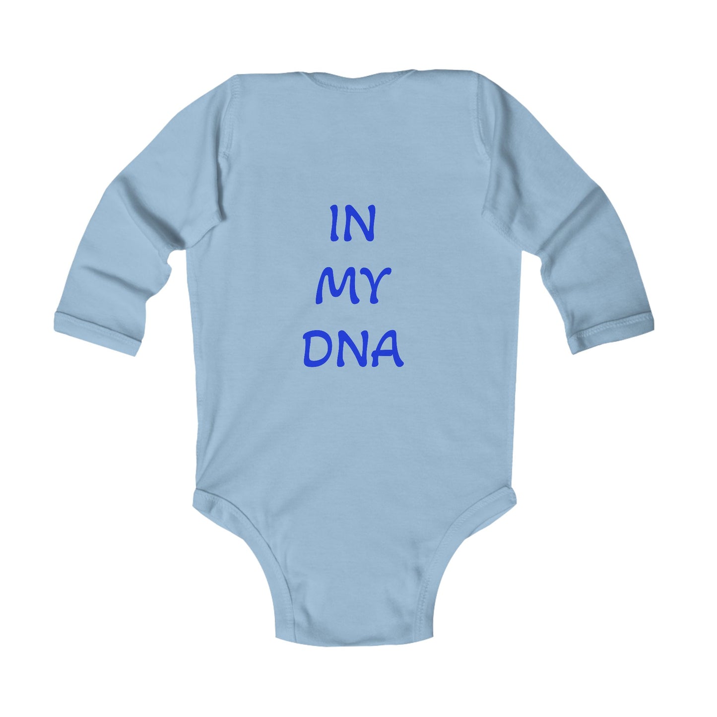 KIDS/INFANT Zionist AF "It's in my DNA/Fingerprint" Infant Long Sleeve Bodysuit