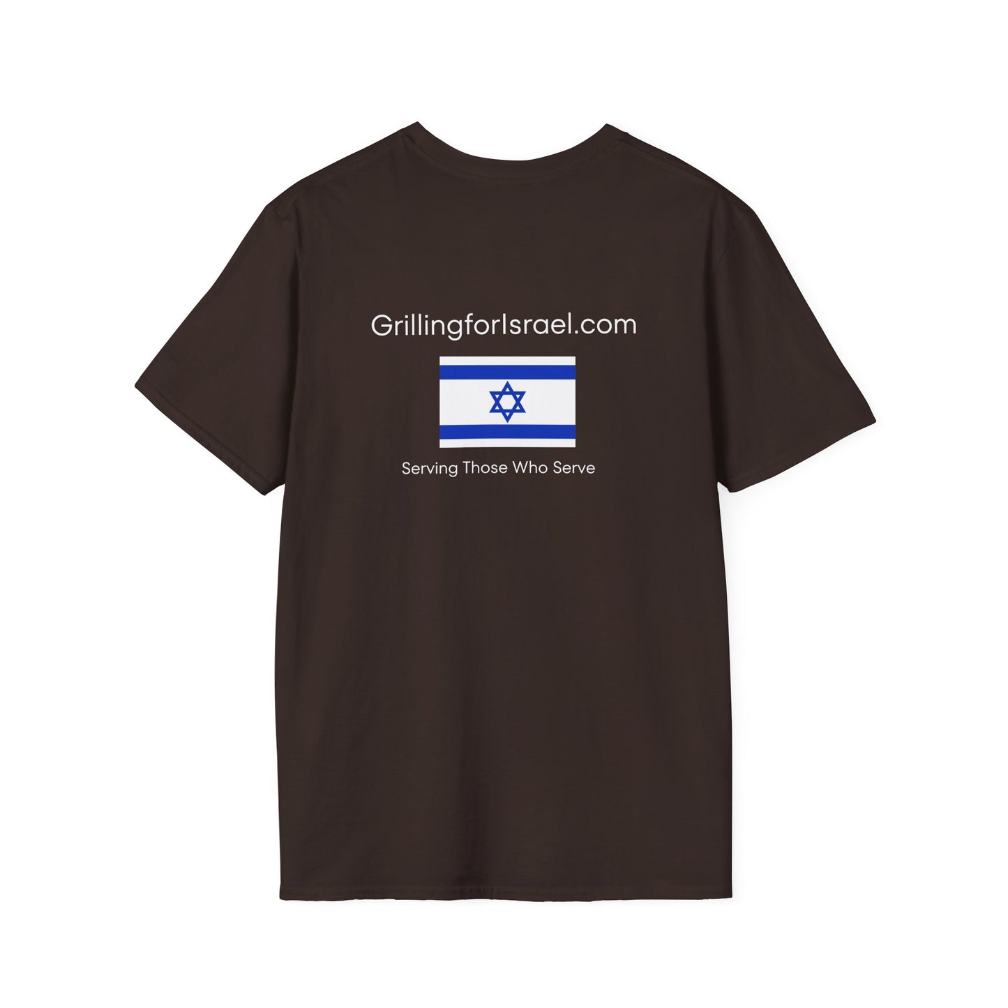 Grilling For Israel Softstyle T-Shirt by Zionist AF