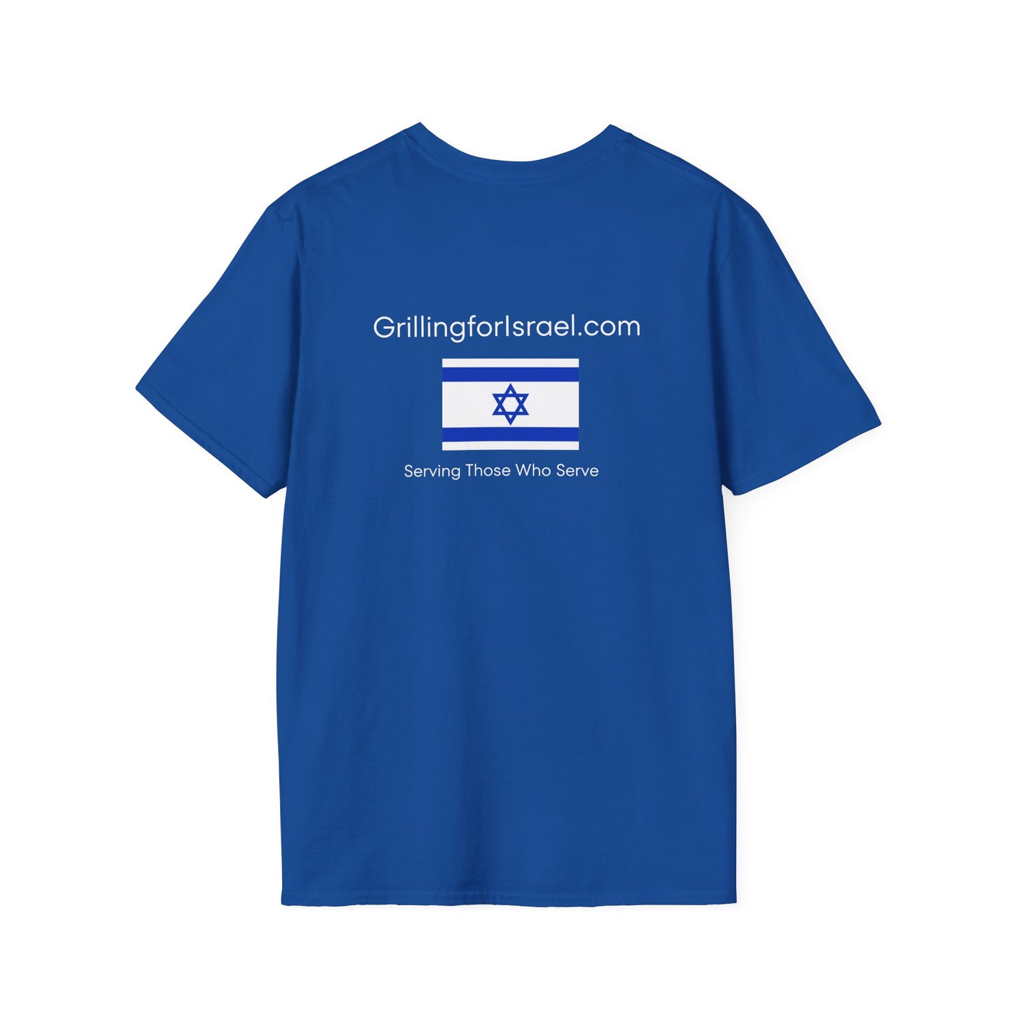 Grilling For Israel Softstyle T-Shirt by Zionist AF