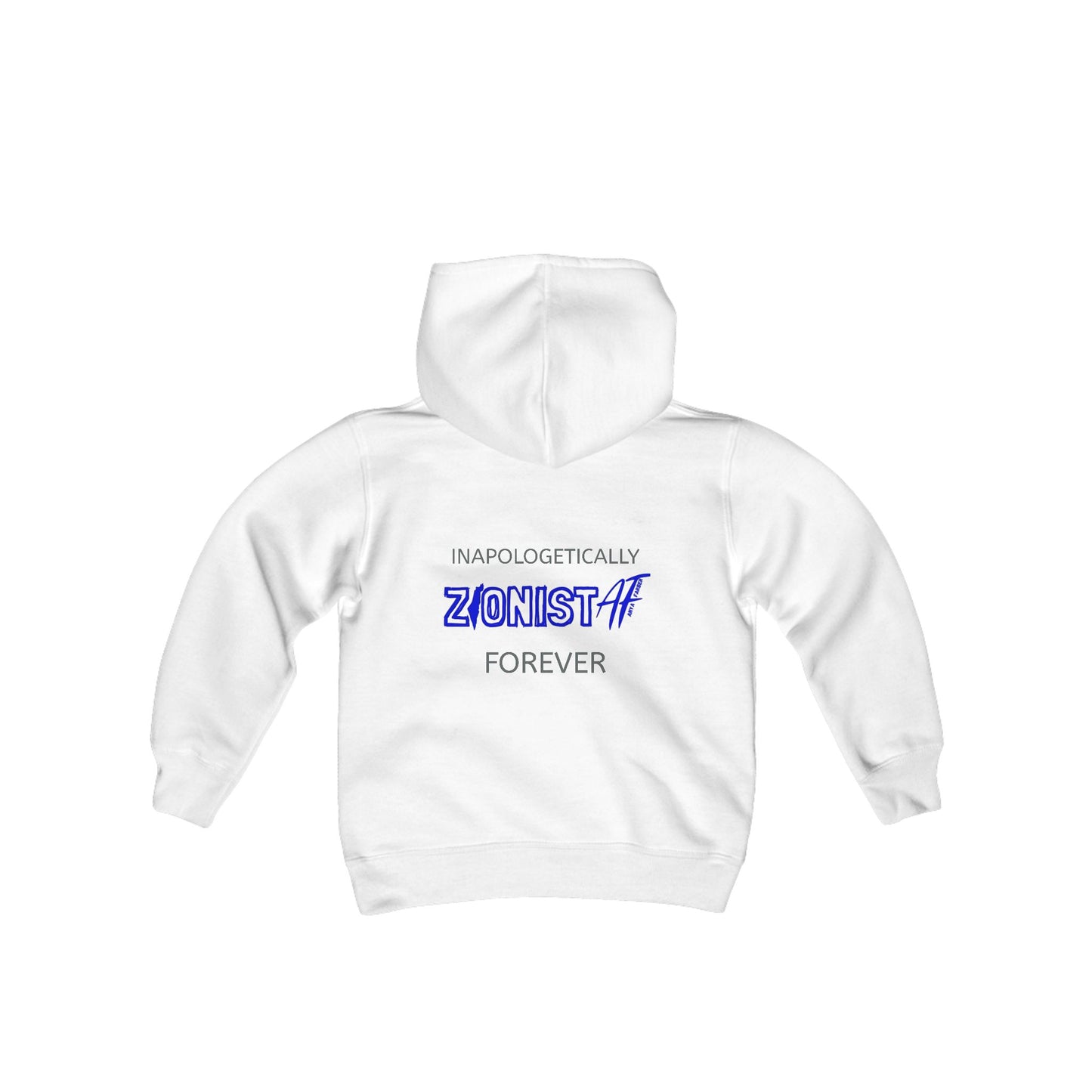 KIDS Zionist AF Youth Heavy Blend Hooded Sweatshirt