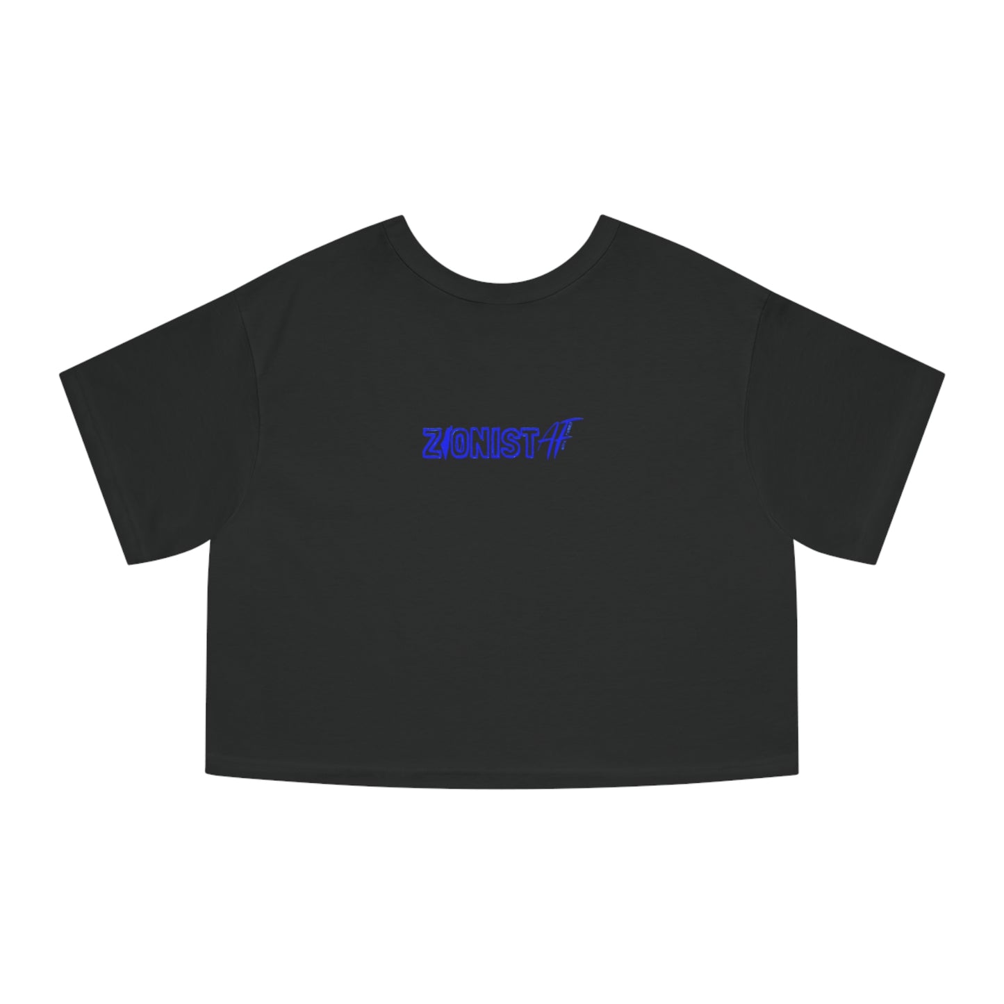 Zionist AF "life is like a movie" Champion Women's Heritage Cropped T-Shirt
