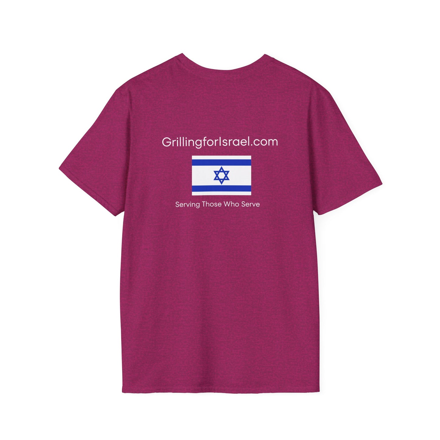 Grilling For Israel Softstyle T-Shirt by Zionist AF