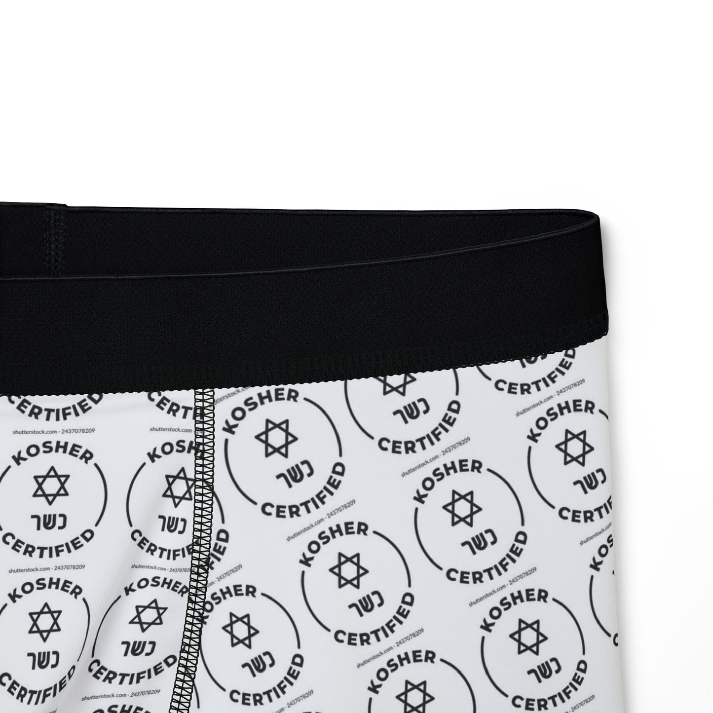 Zionist AF  "Certified Kosher" Men's Boxer Briefs