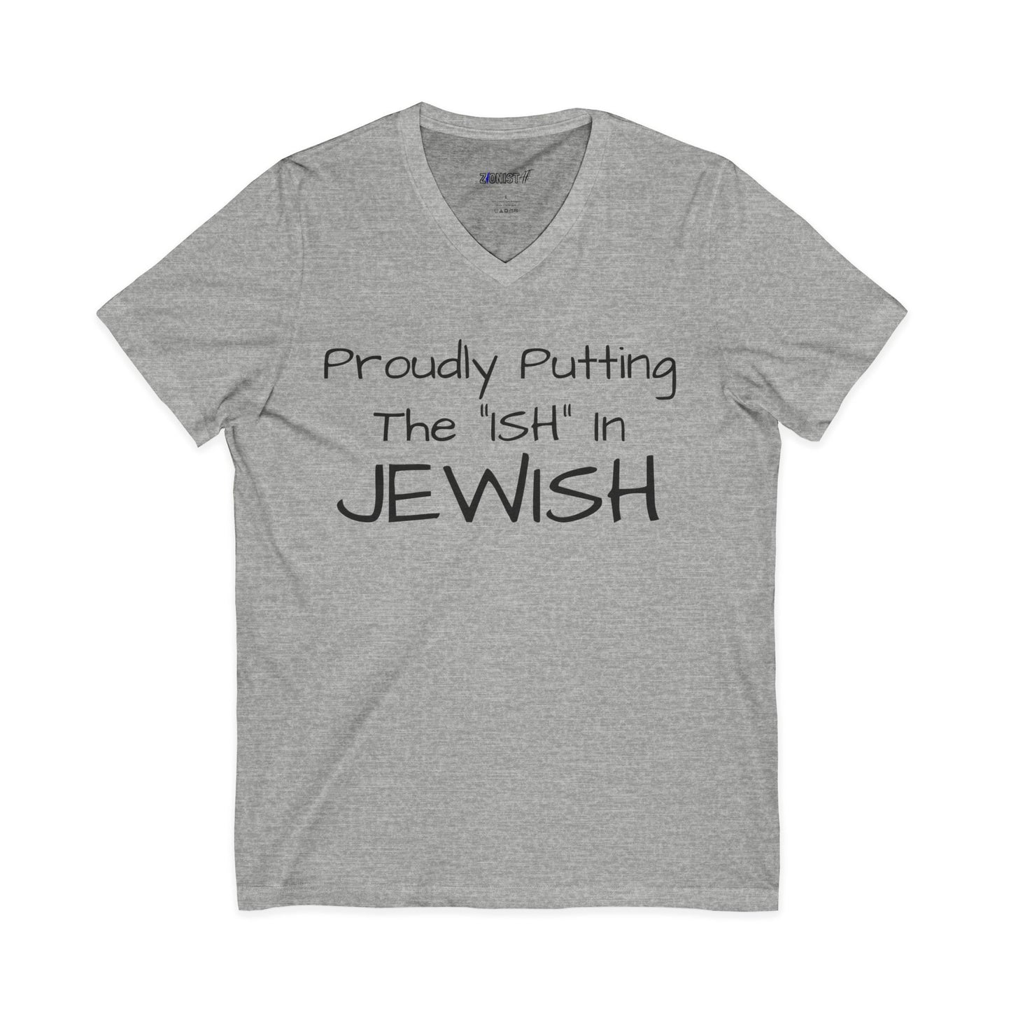 Zionist AF Jew ISH V-Neck Tee
