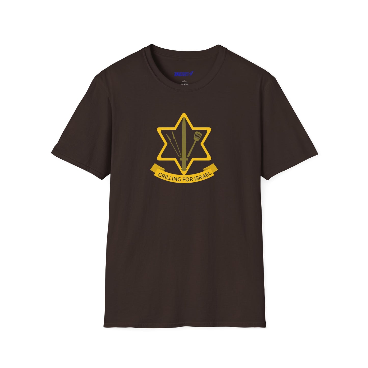 Grilling For Israel Softstyle T-Shirt style A