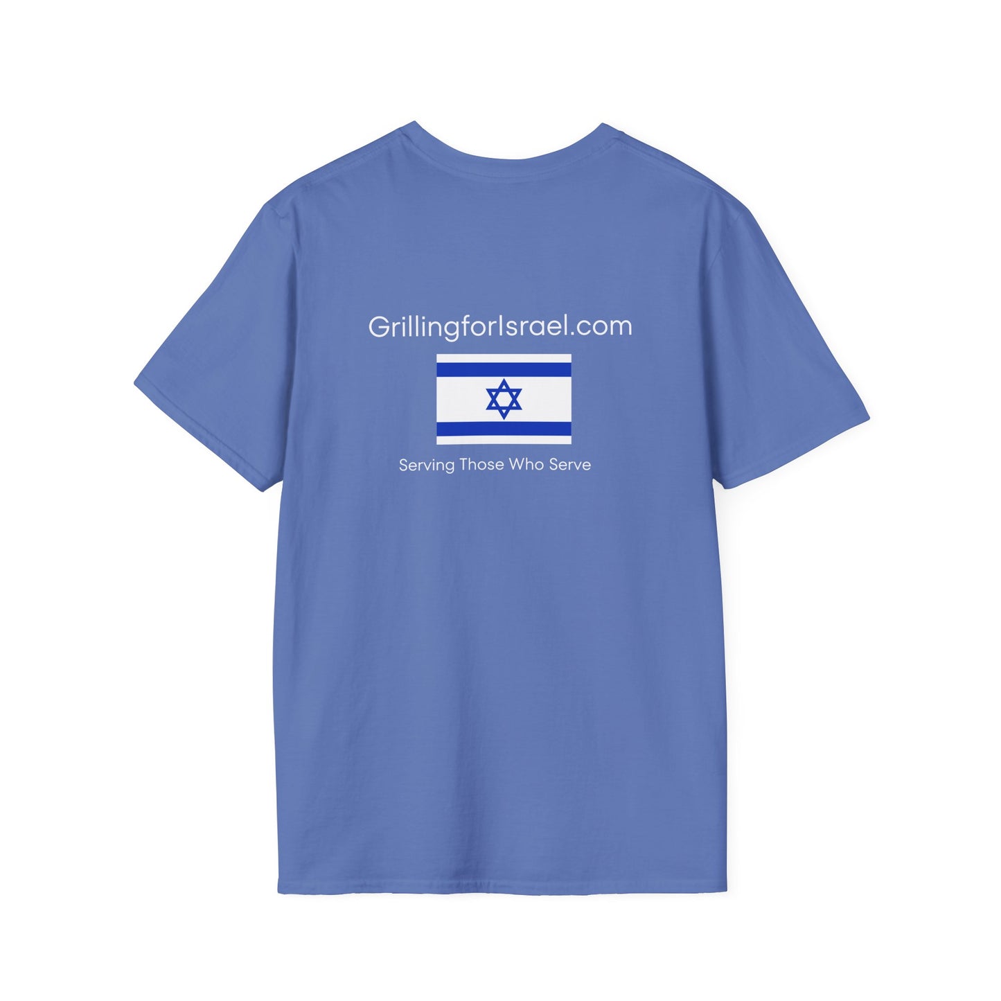 Grilling For Israel Softstyle T-Shirt style A