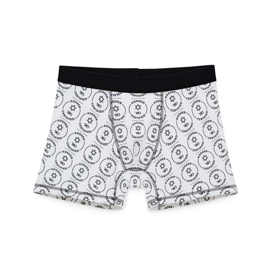 Zionist AF  "Certified Kosher" Men's Boxer Briefs