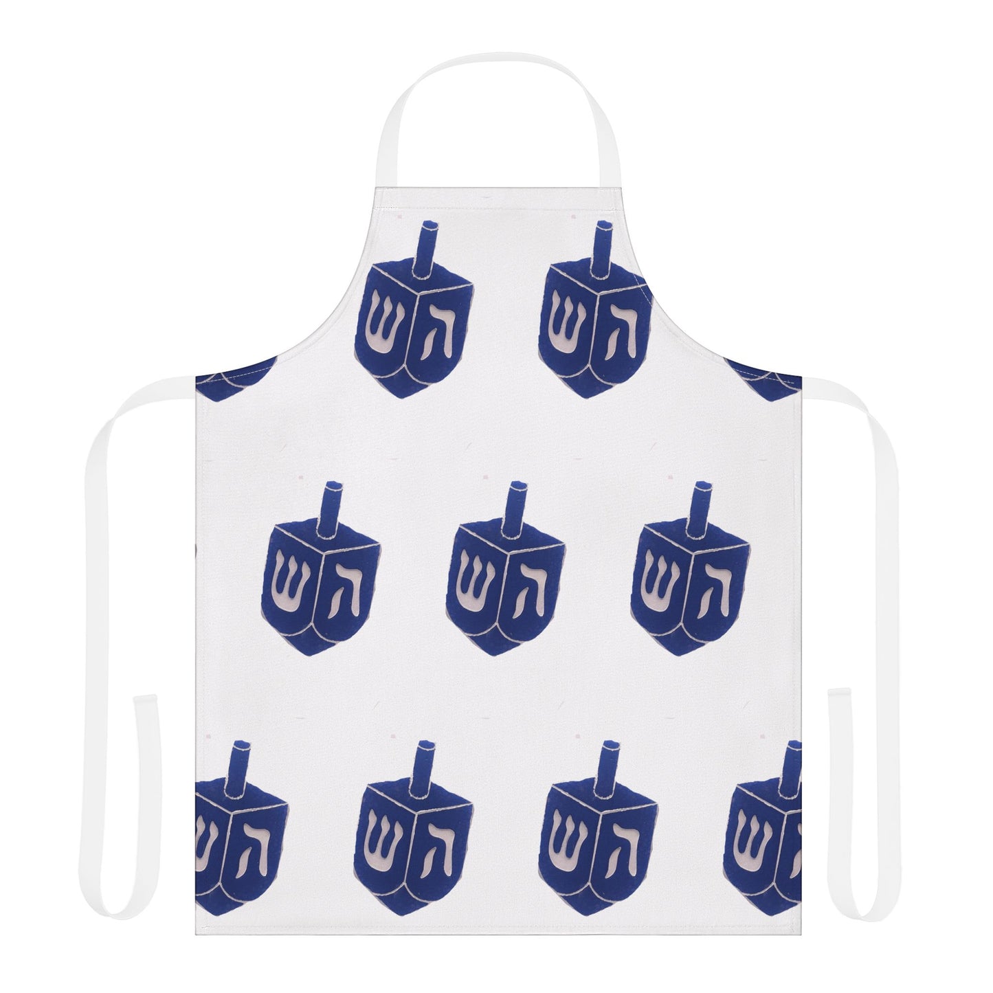 Zionist AF Hanukkah Dreidel Apron by Zionist AF for Cooking Enthusiasts, Cooking Gift, BBQ Accessory, Outdoor Cooking, Foodie Gifts
