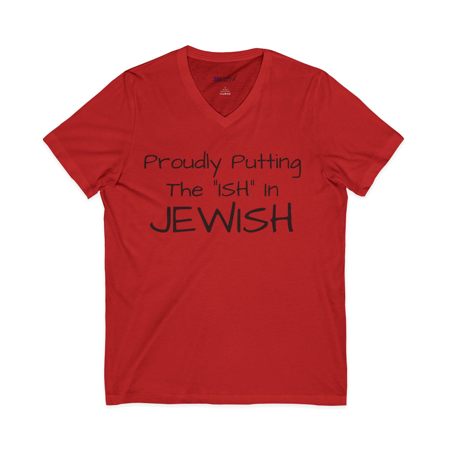 Zionist AF Jew ISH V-Neck Tee