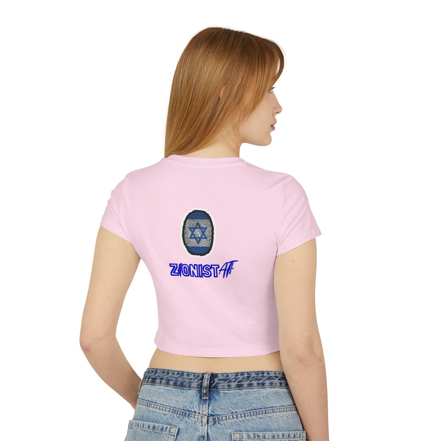Women's T Shirts "Life is a Movie "Baby Tee by Zionist AF
