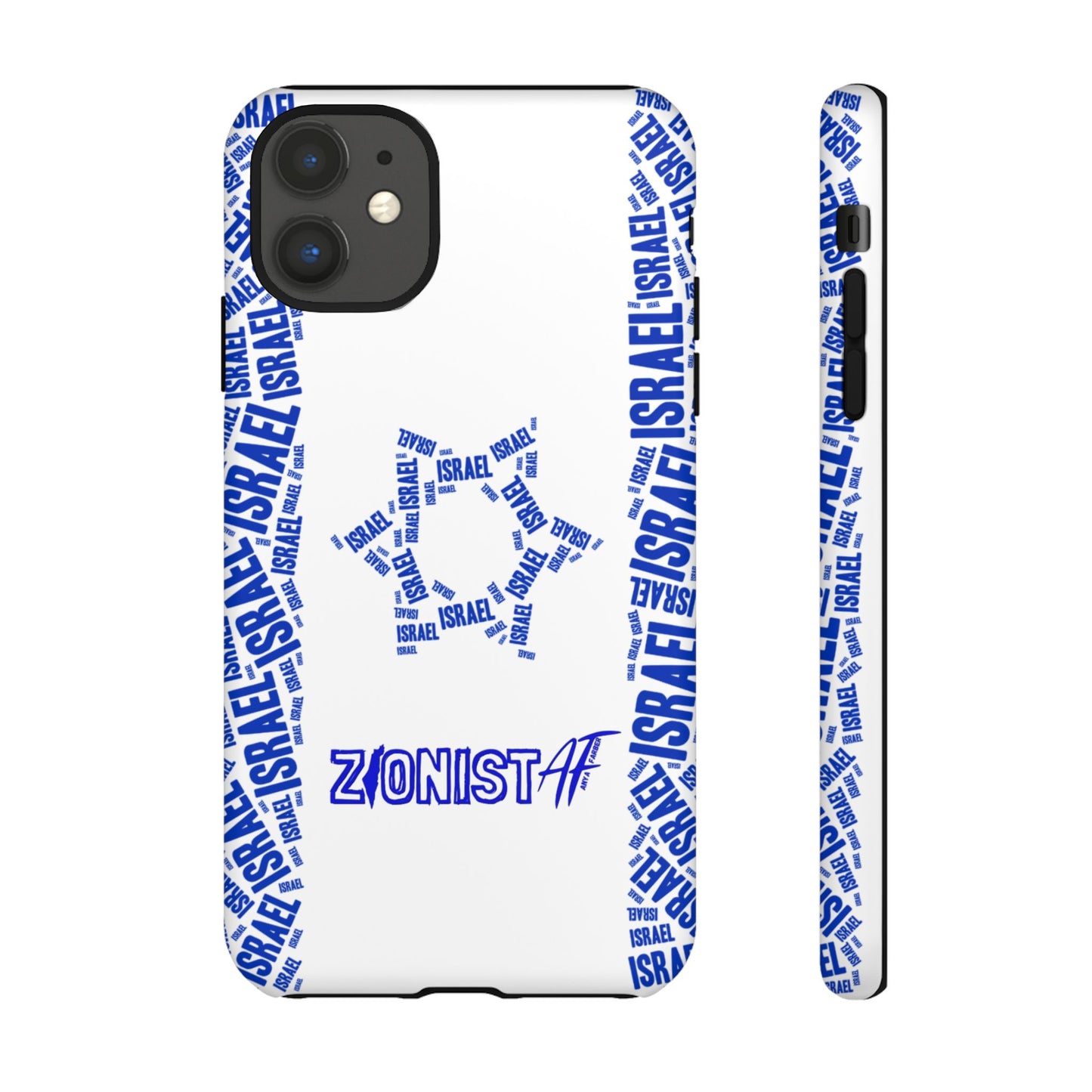 ACCESSORIES Zionist AF Israeli Flag Phone Cases