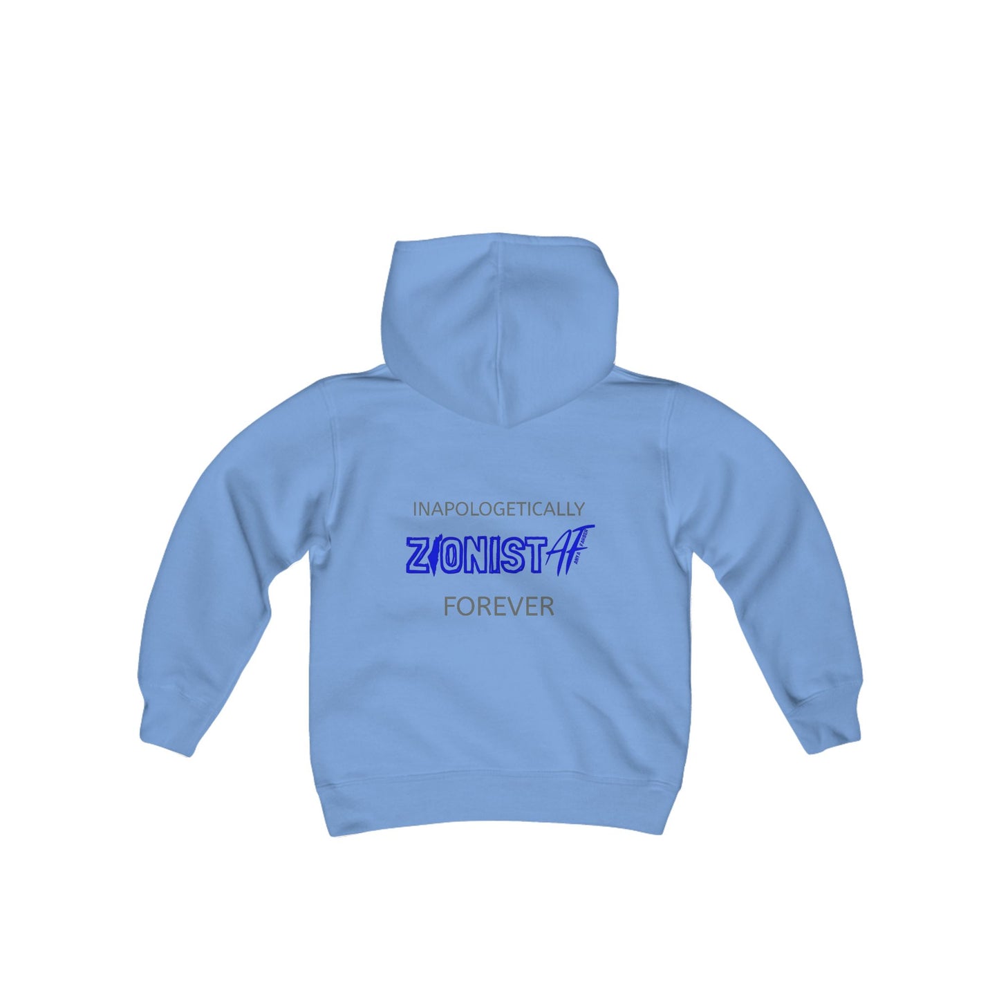 KIDS Zionist AF Youth Heavy Blend Hooded Sweatshirt
