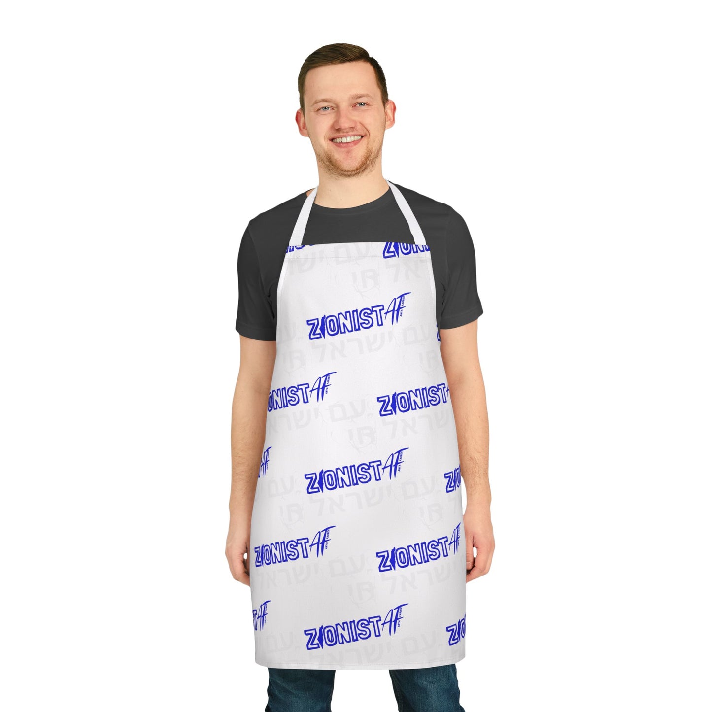 Zionist AF Apron by Zionist AF for all Grilling Enthusiasts, Cooking Gift, BBQ Accessory, Outdoor Cooking, Foodie Gifts