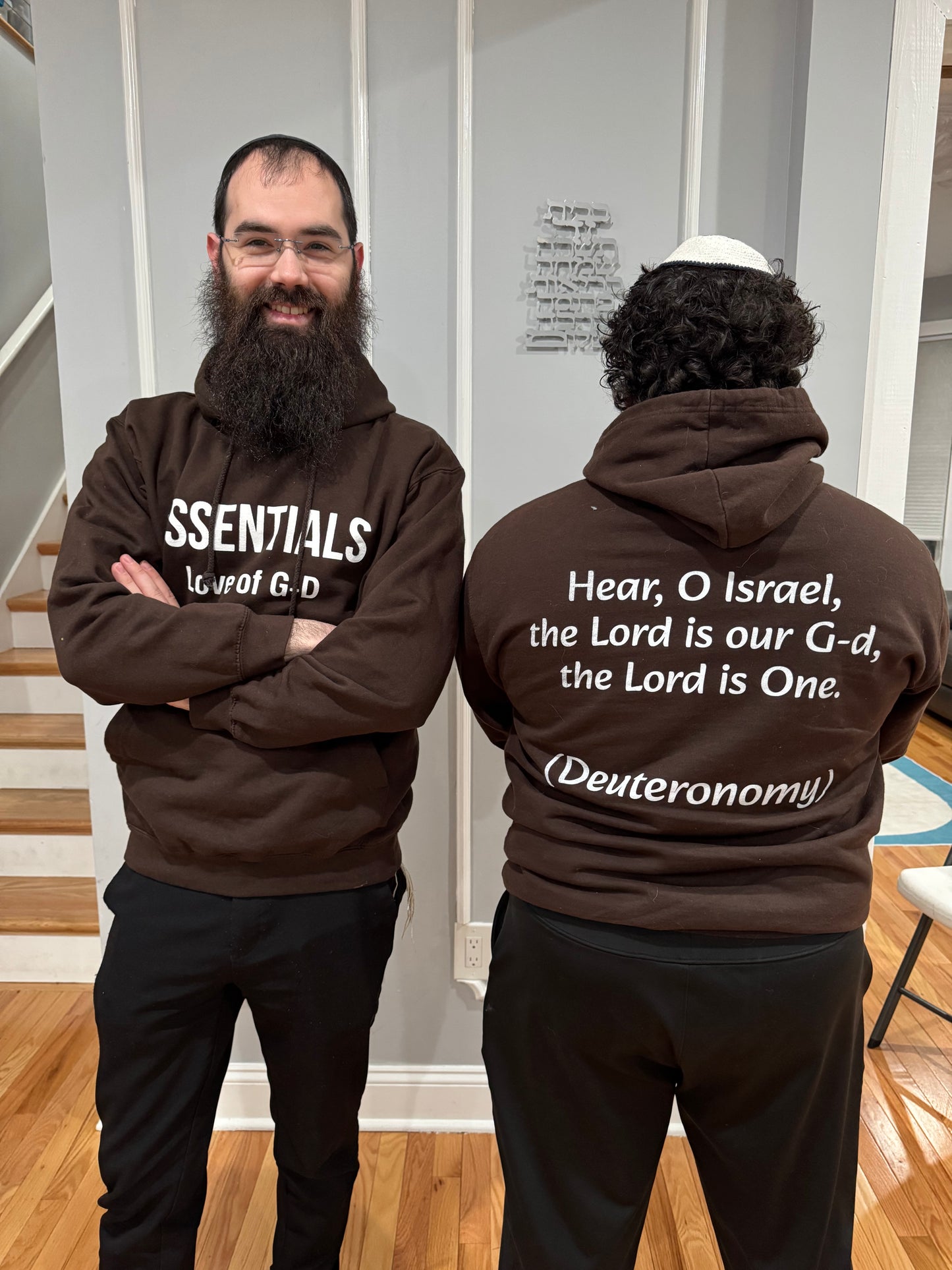 Hoodies Zionist AF College Hoodie Deuteronomy by Solomon